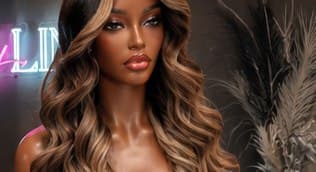Perruque Body Wave Highlight — Frontal 13x4