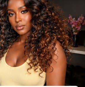 Perruque Curly HD — Frontal 13x4